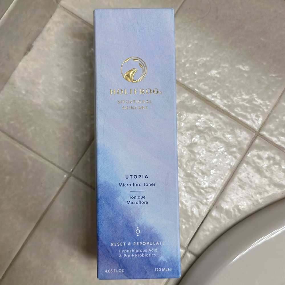 Holifrog Utopia Microflora Toner NIB